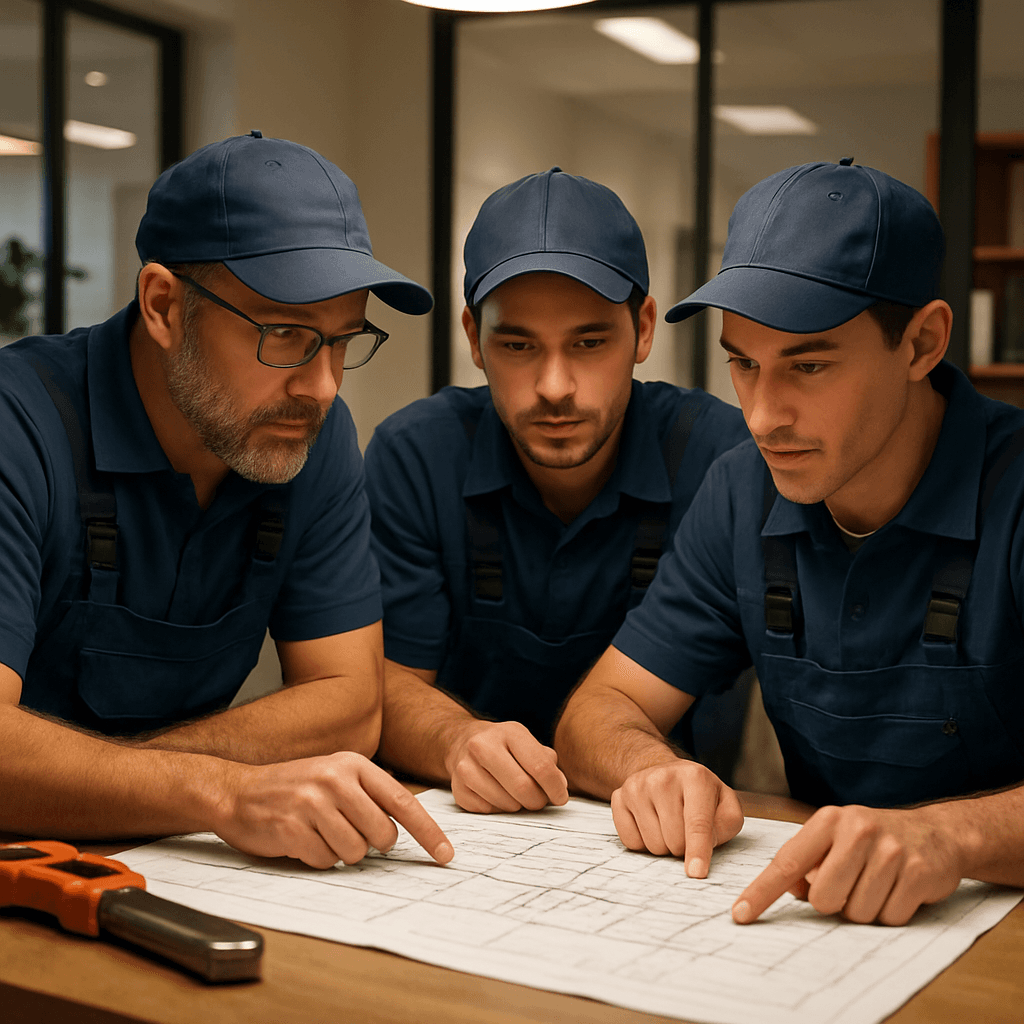 A.B.A. Kompānija komanda plāno darbus